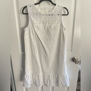 LOFT Eyelet Dress 4